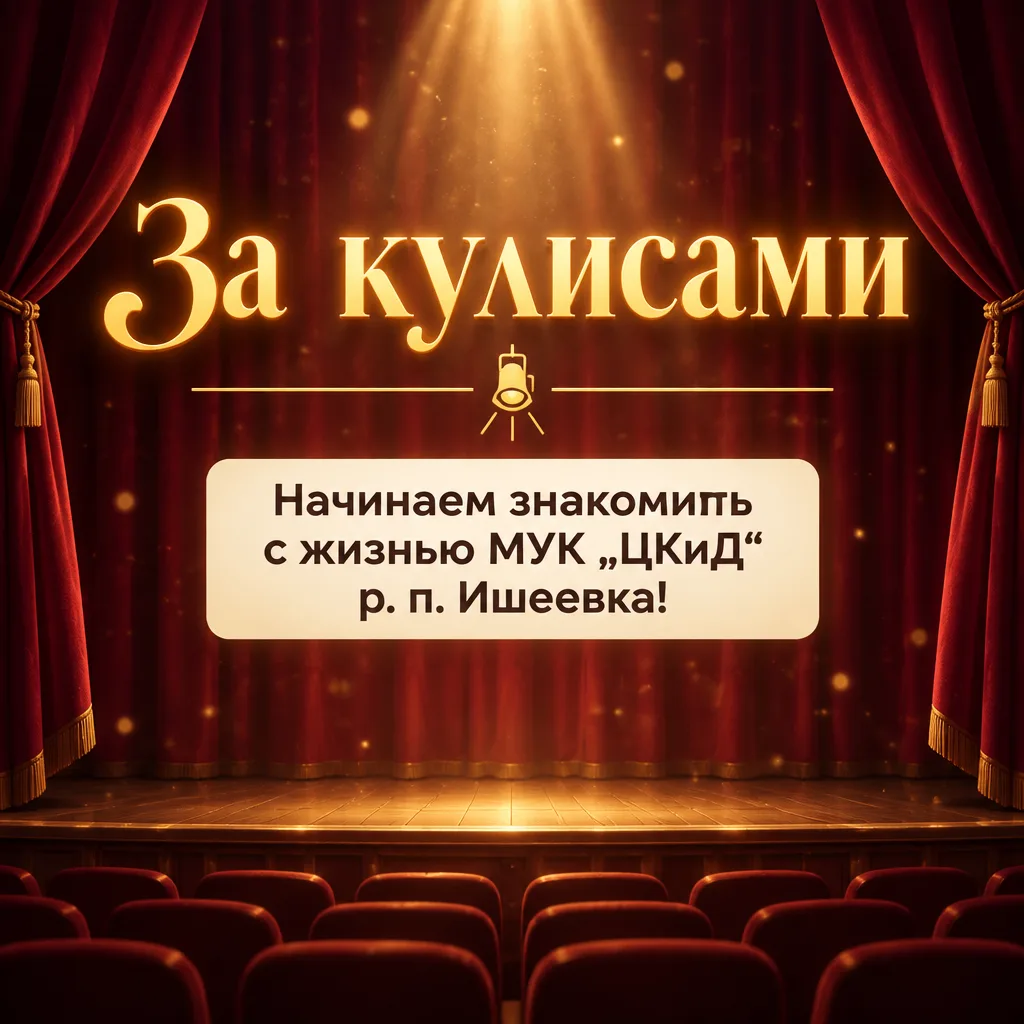 💛 Начинаем знакомство с жизнью МУК «ЦКиД» р. п. Ишеевка!