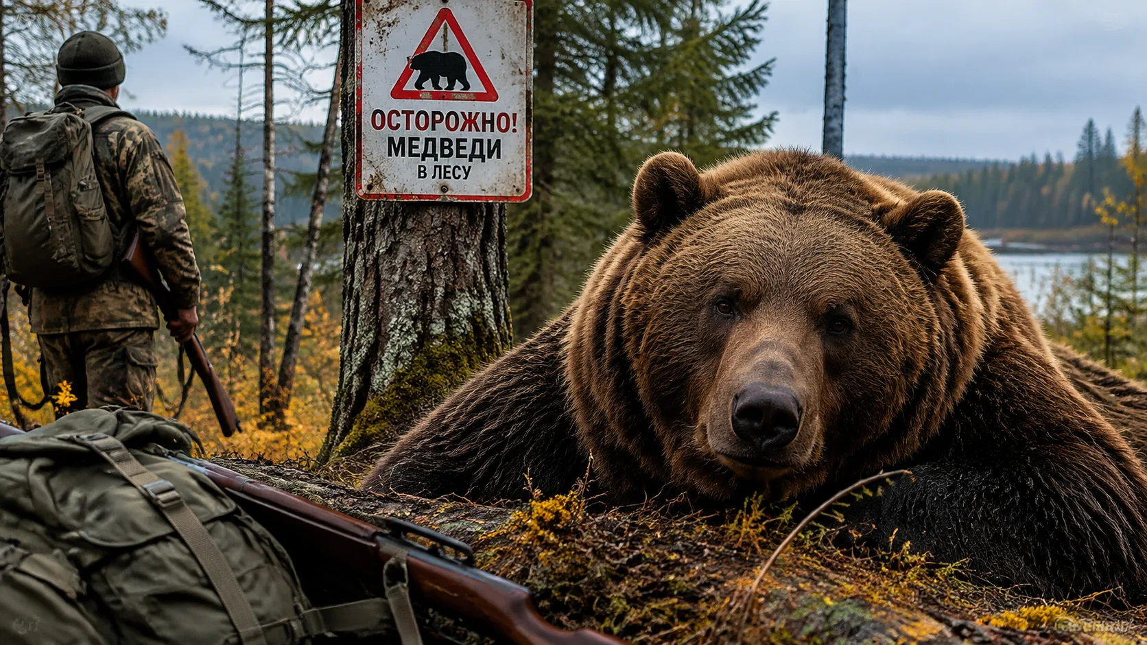🐻 Охотники Томской области подали 22 заявления на выплату за добытых медведей