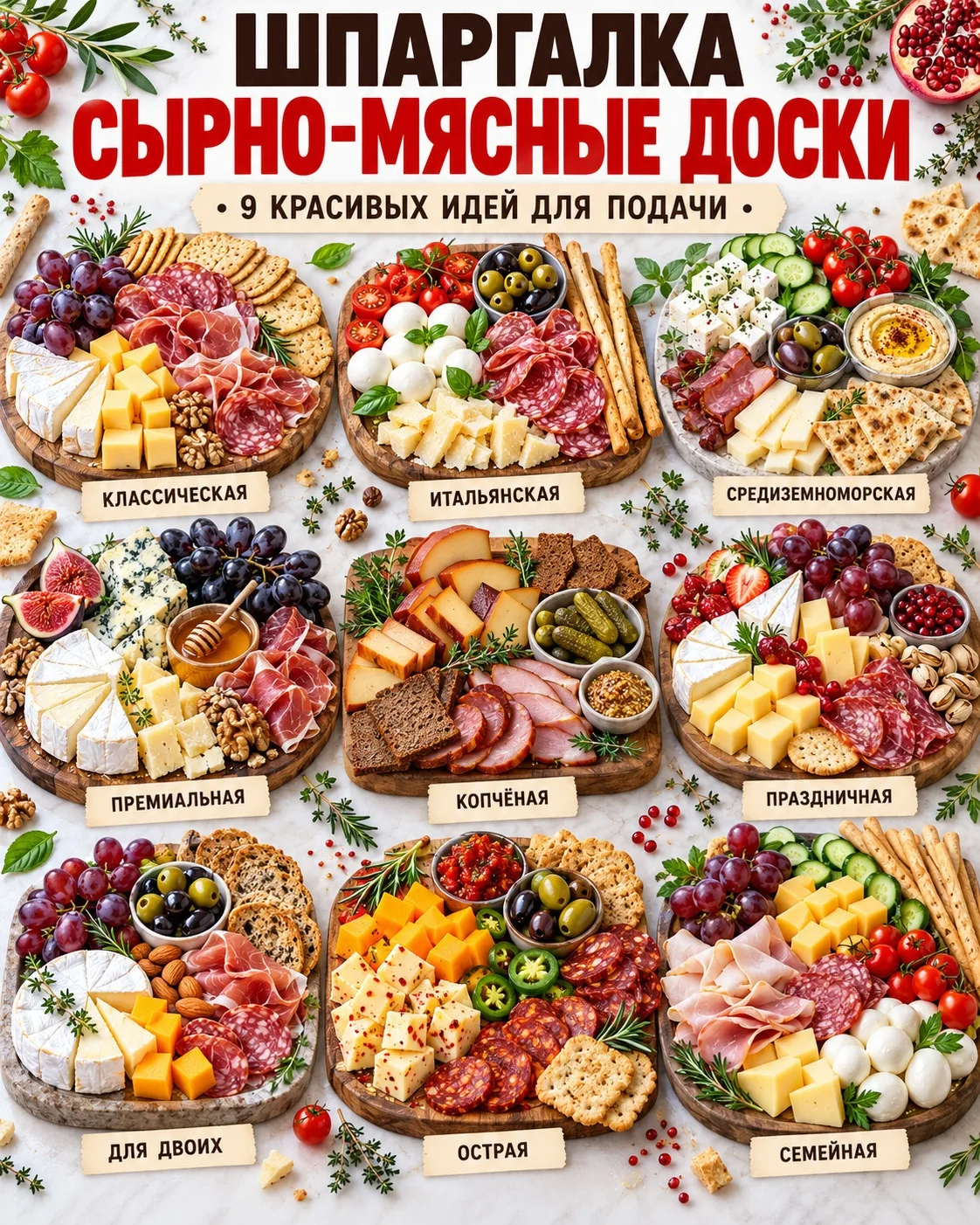 Главный секрет красивой подачи — не количество дорогих продуктов, а сочетание разных фо...