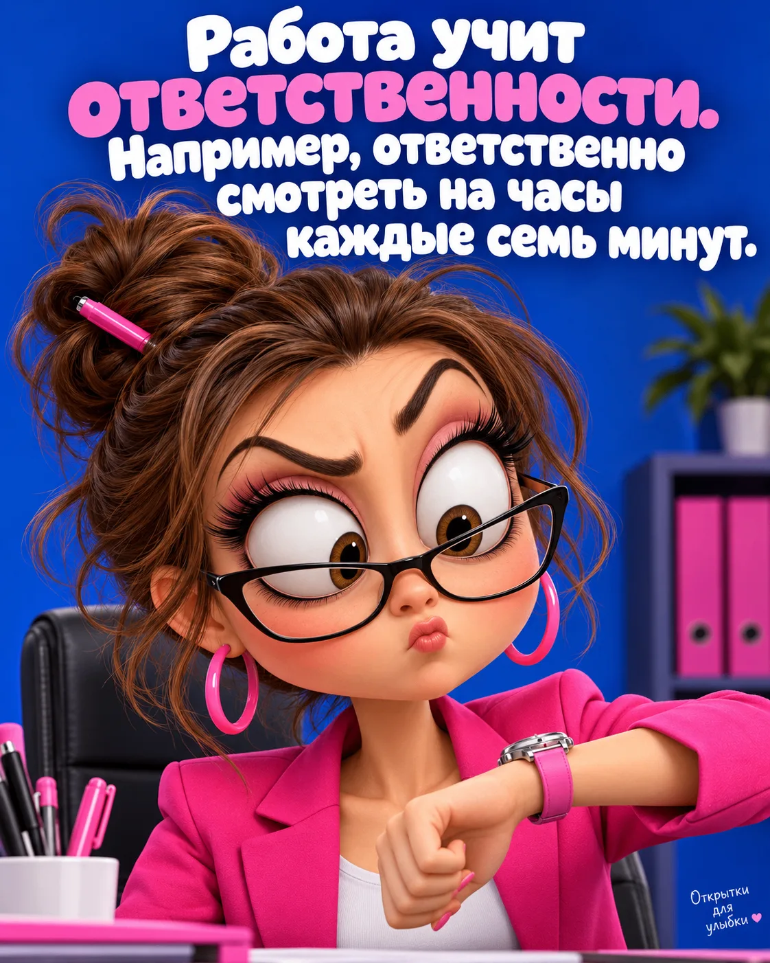 ⏰ Главное, чтобы начальство не узнало, что мой рабочий день состоит из маленьких выходных!