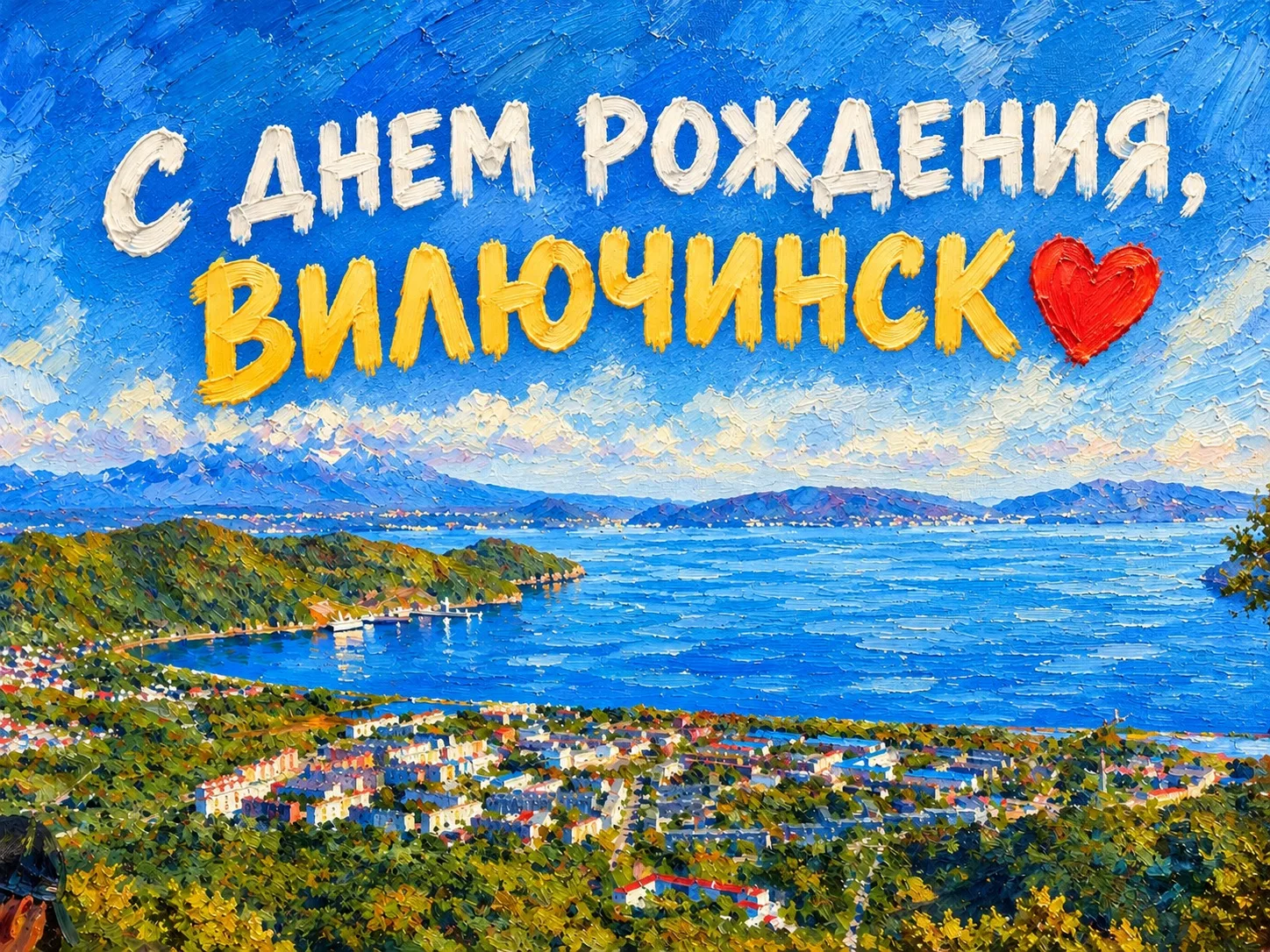 💐Нашему Вилючинску — 58! 🎉