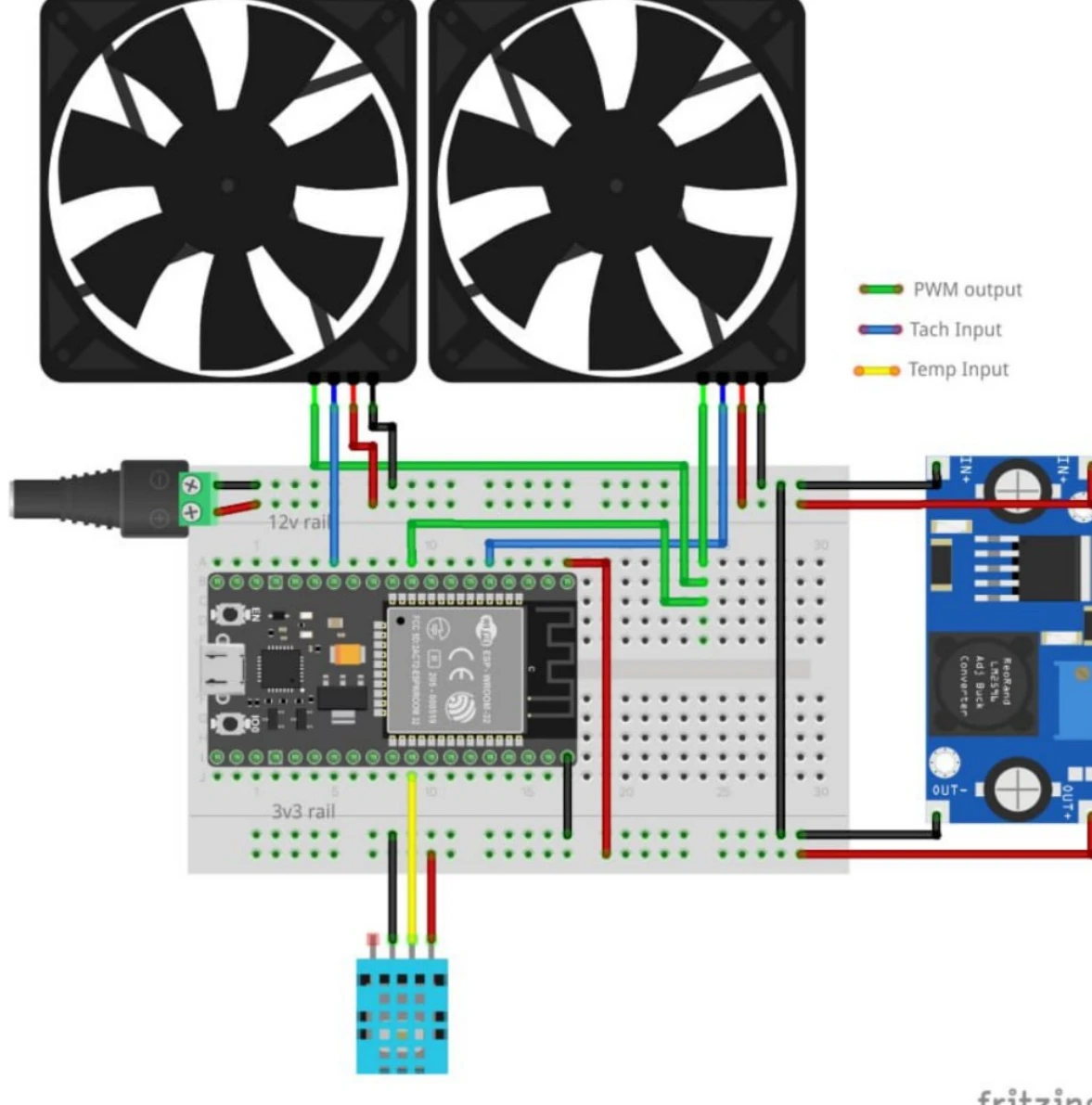 ESPHome Fan Controller: