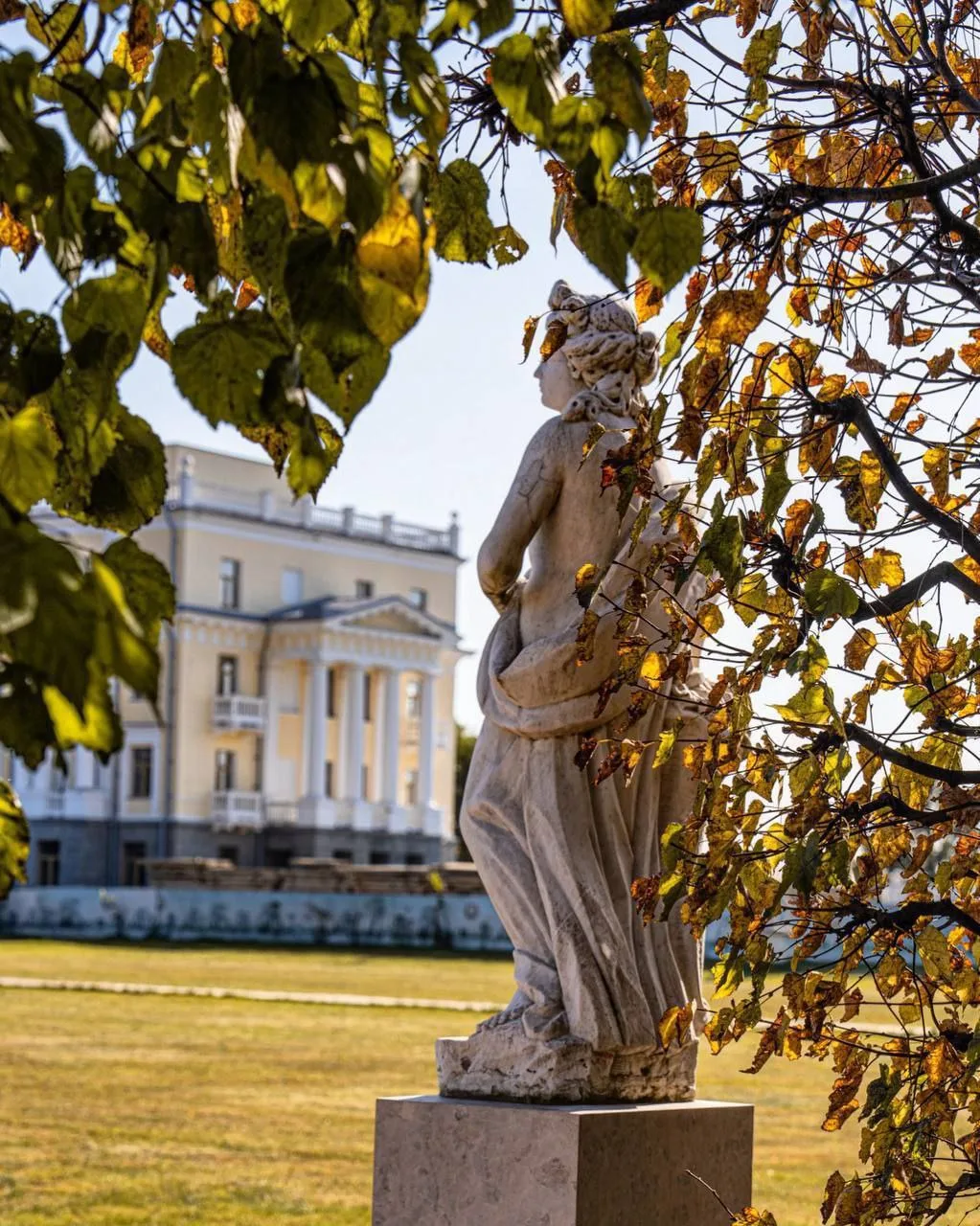 🍂 Осеннее настроение в усадьбе Архангельское