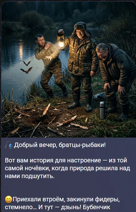 ✨Байка от Петровича вечером.