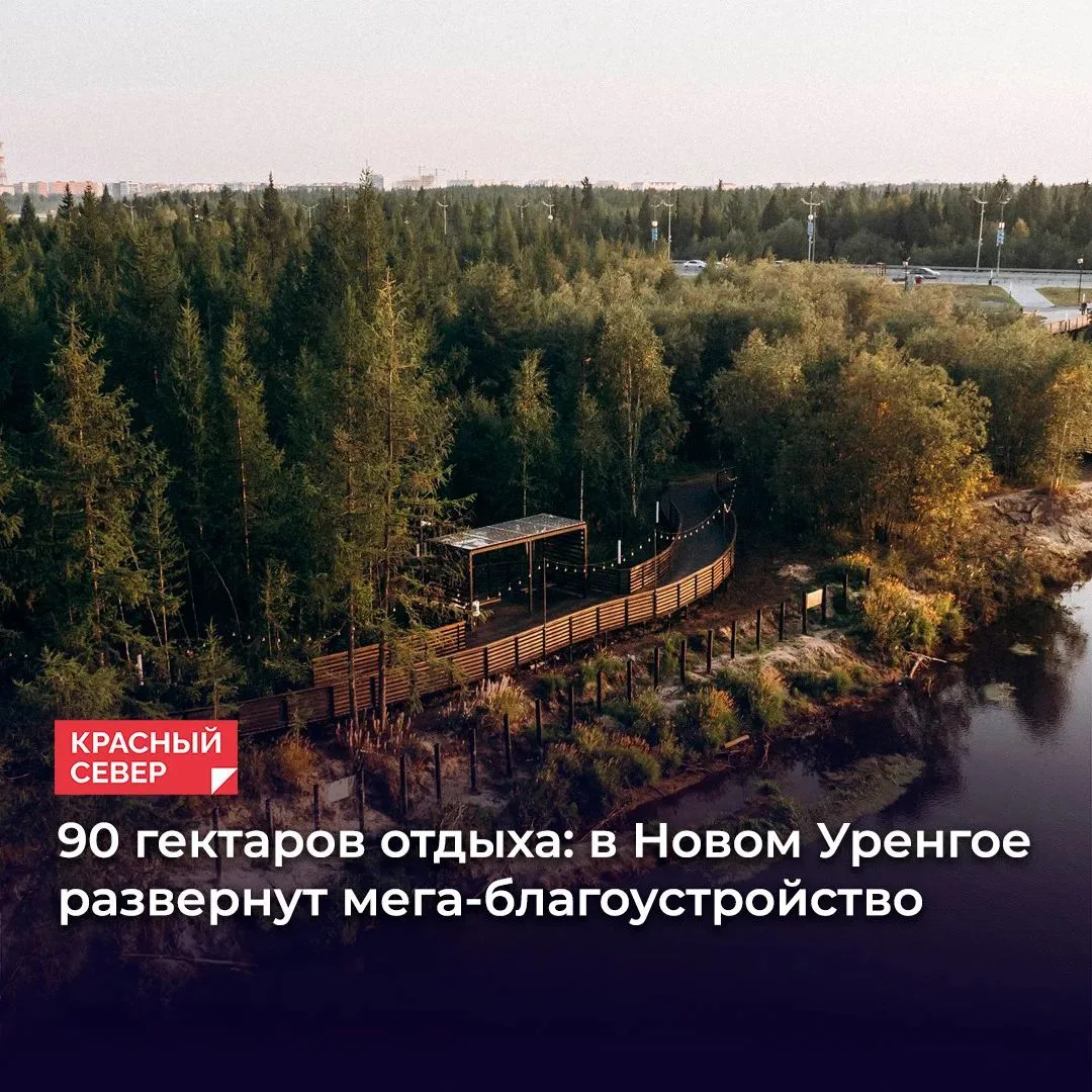 🌿 В газовой столице стартует крупный проект озеленения и благоустройства. Глава города...