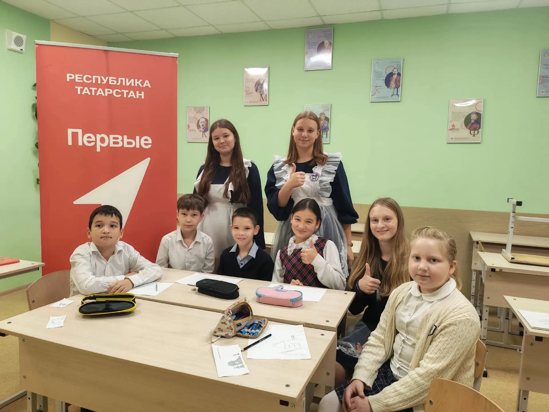 Совет Первых нашего лицея набрал мощный темп и активно участвует во Всероссийском образ...