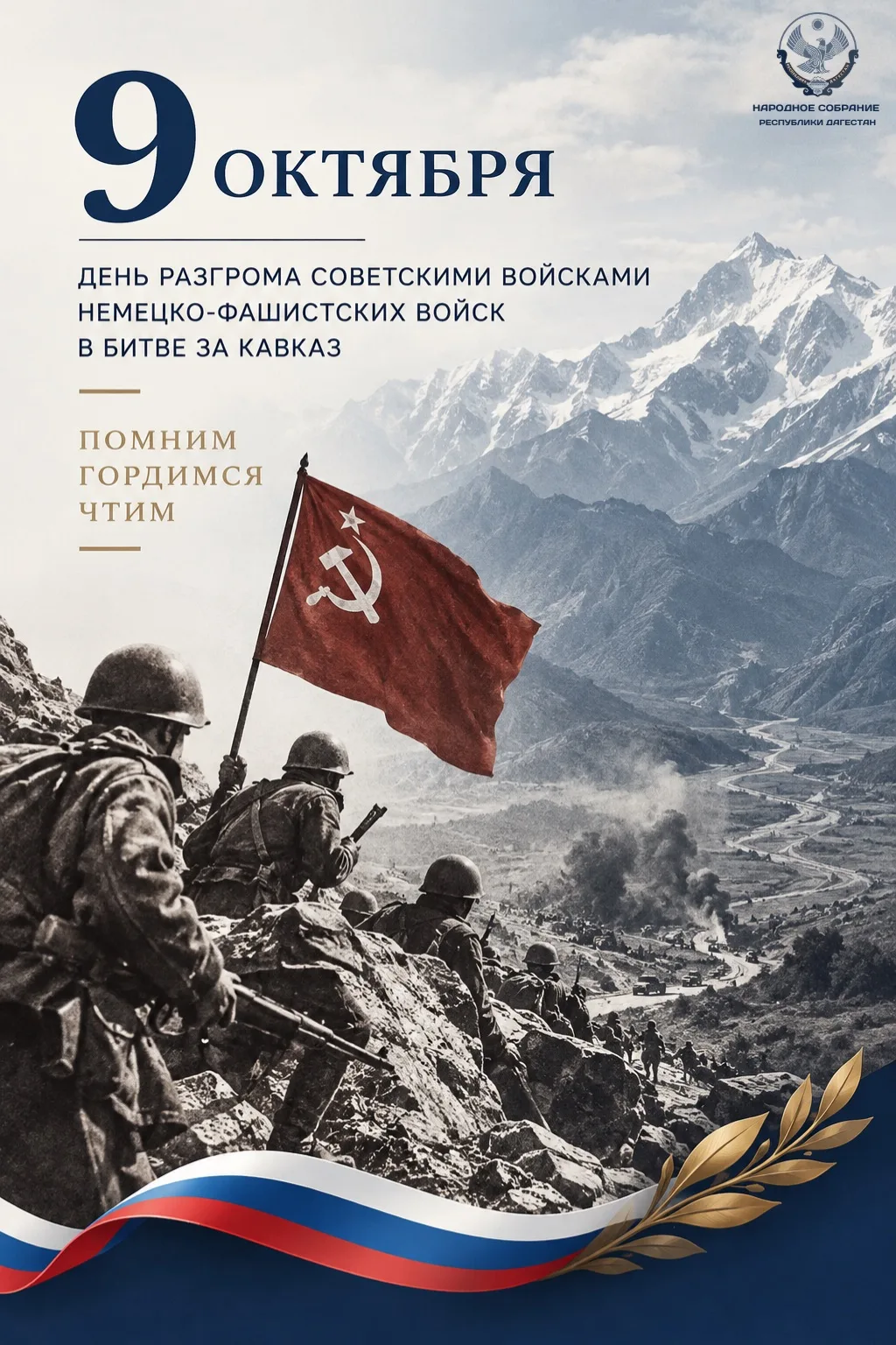 🪖 Председатель Народного Собрания РД Заур Аскендеров обратился к дагестанцам в День ра...