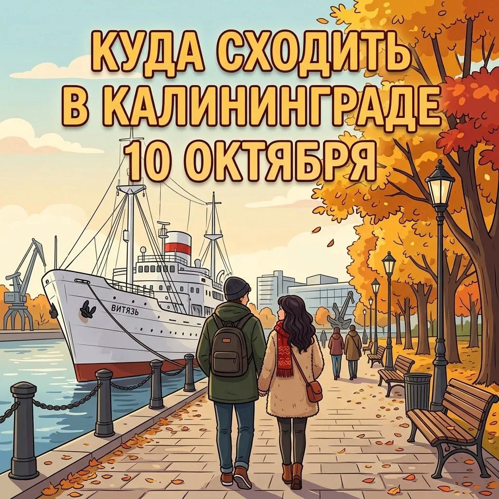 🏛 Куда сходить завтра в Калининграде и области: 10 октября 🍂