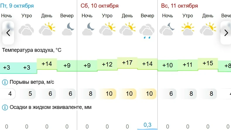 Погода в Альметьевске на 3 дня