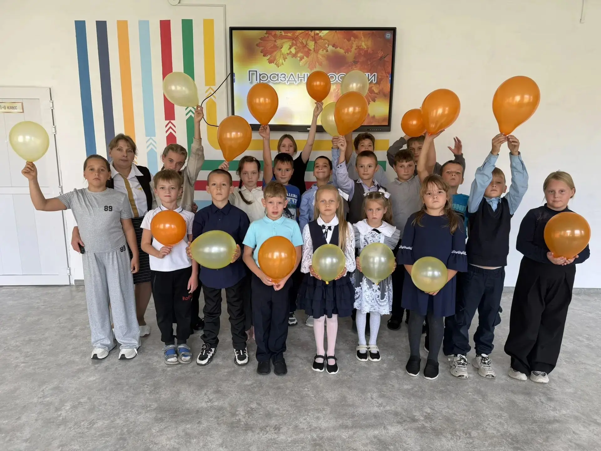Осенний переполох в школе села Валентин! 🎃