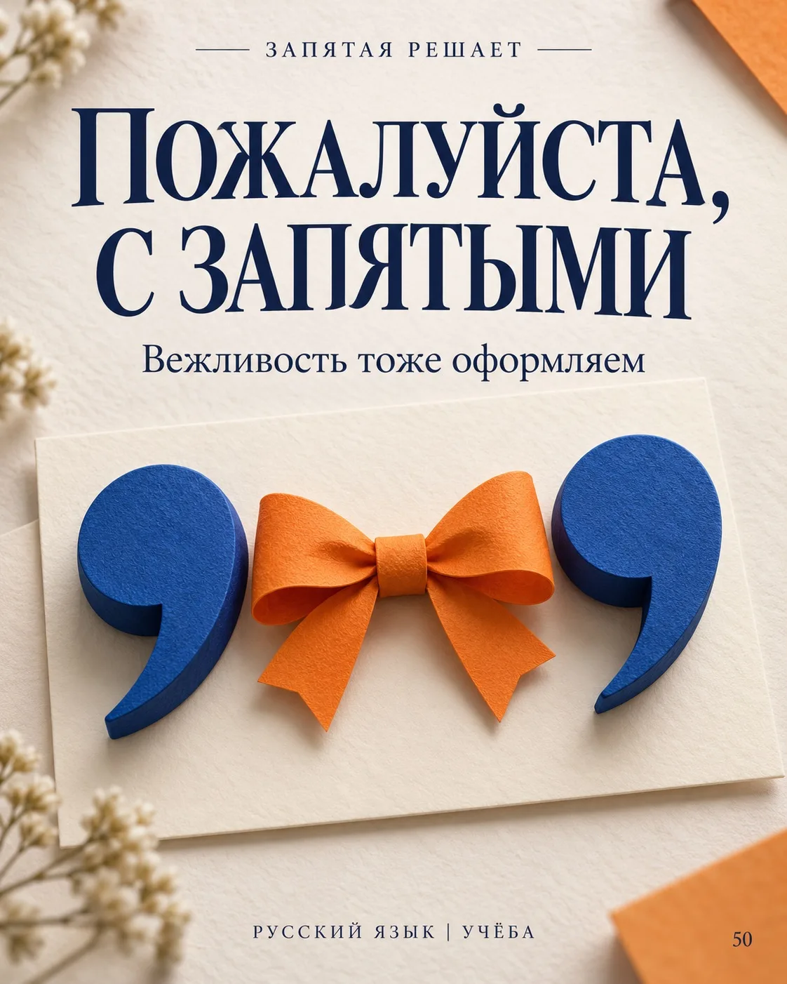 🔎 Пожалуйста, не теряйте запятые