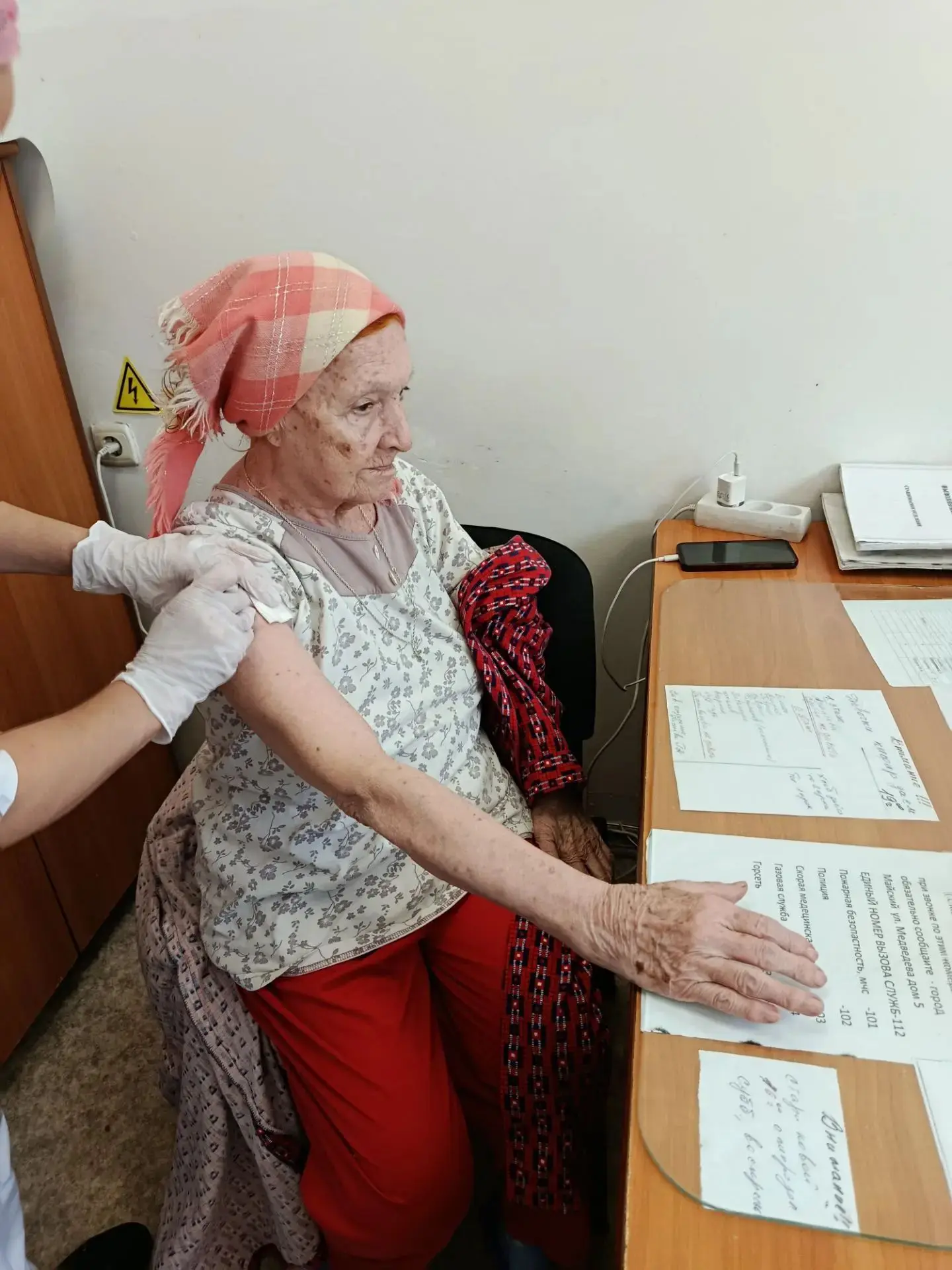 В стационарном отделении ГПВ и И ,  ГКУ «РКЦСОН» МТ и СЗ КБР – филиал по Майскому район...