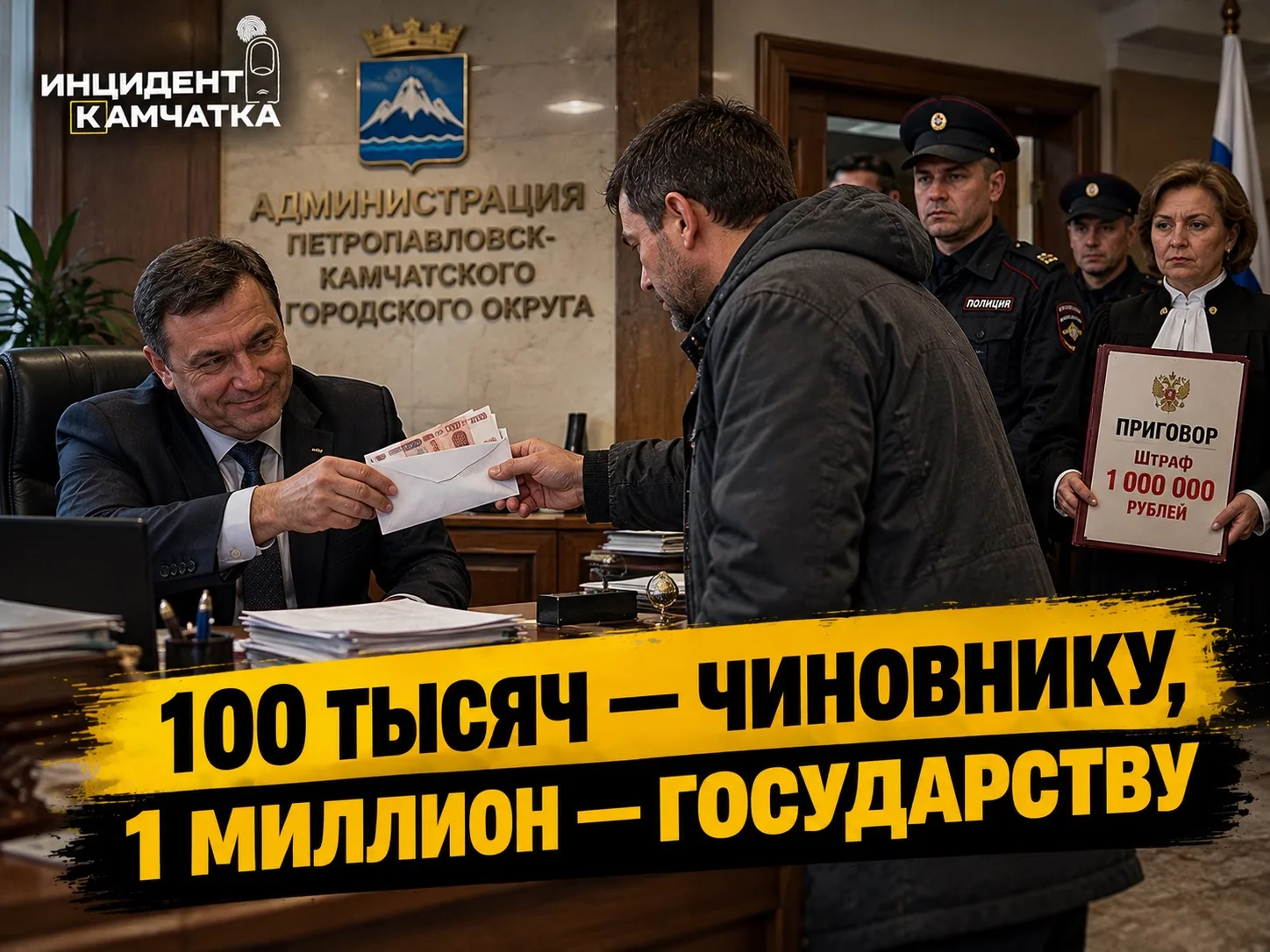 «Решить вопрос» не вышло: мужик заплатит миллион за посредничество во взятке