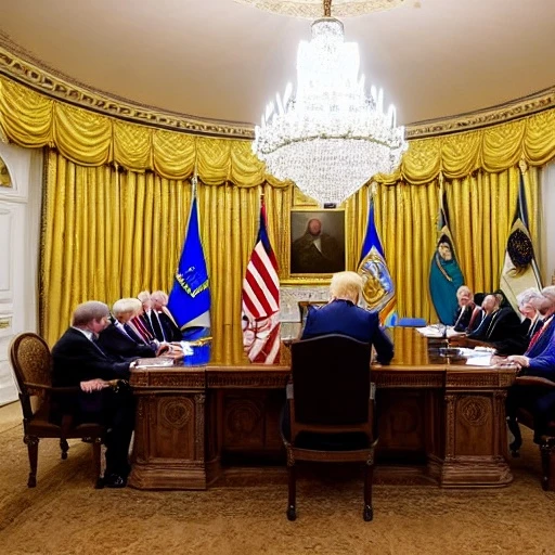 "Президент США Дональд Трамп заявил о возможности разрешения украинского конфликта, но ...