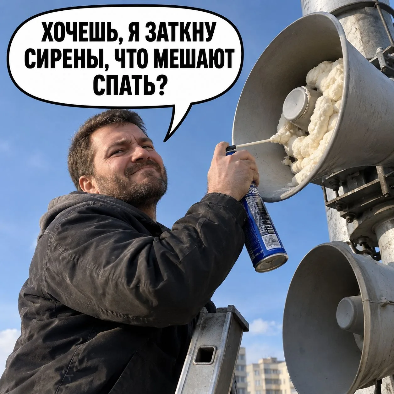 В Сочи мужчина запенил городские сирены, чтобы избавить жену от панических атак