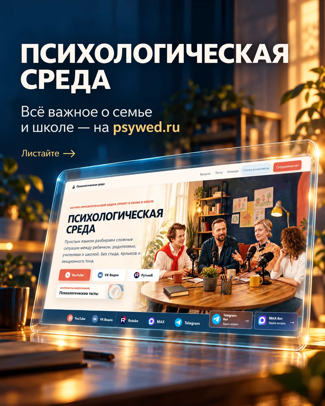 🌍Друзья, приходите к нам на сайт psywed.ru 🌍