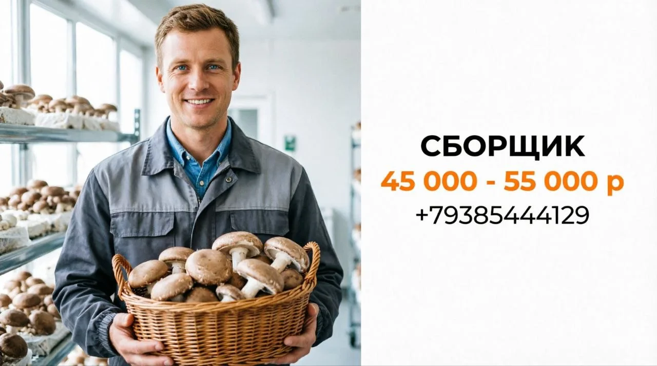 СБОРЩИК | 45 000 - 55 000 ₽