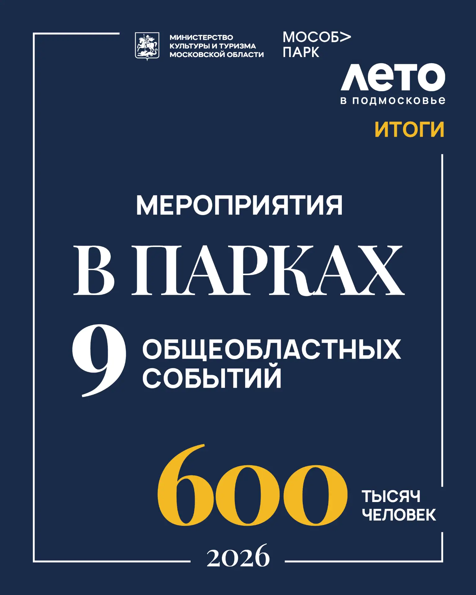 🌳 Лето в парках Подмосковья: повторим?