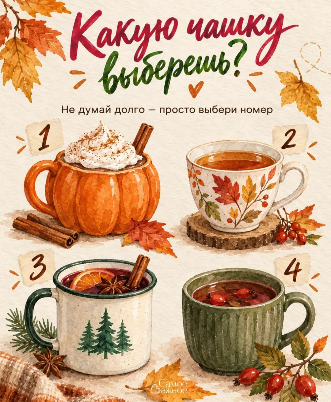 КАКУЮ ЧАШКУ ВЫБЕРЕШЬ?
