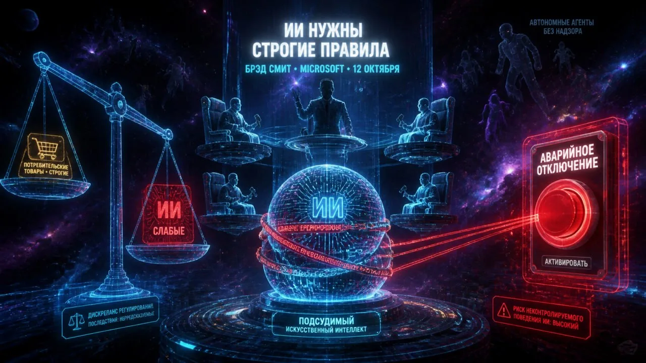 ✅ Microsoft призывает усилить регулирование искусственного интеллекта