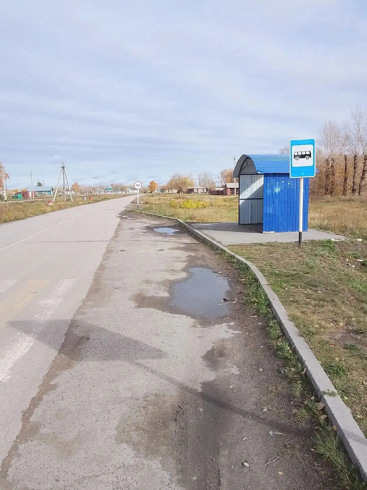 Благоустройство дорог в селе