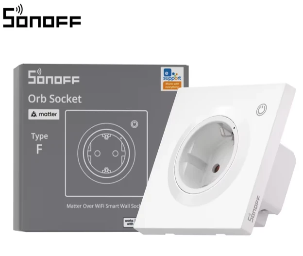Умная настенная розетка SONOFF Orb: