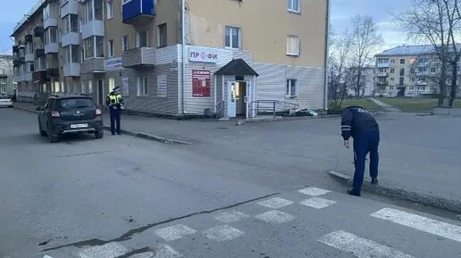 Пенсионерка на Renault сбила ребёнка на пешеходном переходе в Североуральске