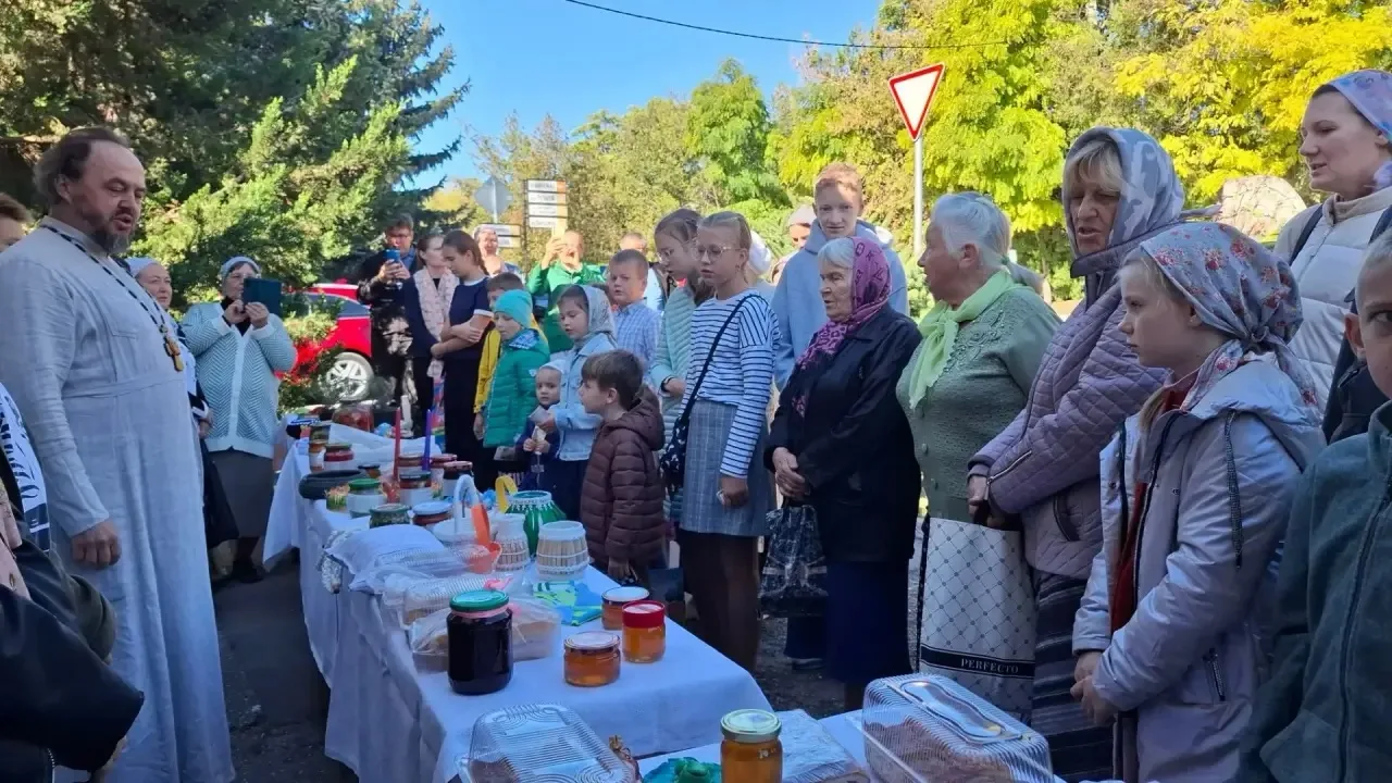 🌺 В храме пророка Божия Илии в Верхнесадовом прошла традиционная ярмарка
