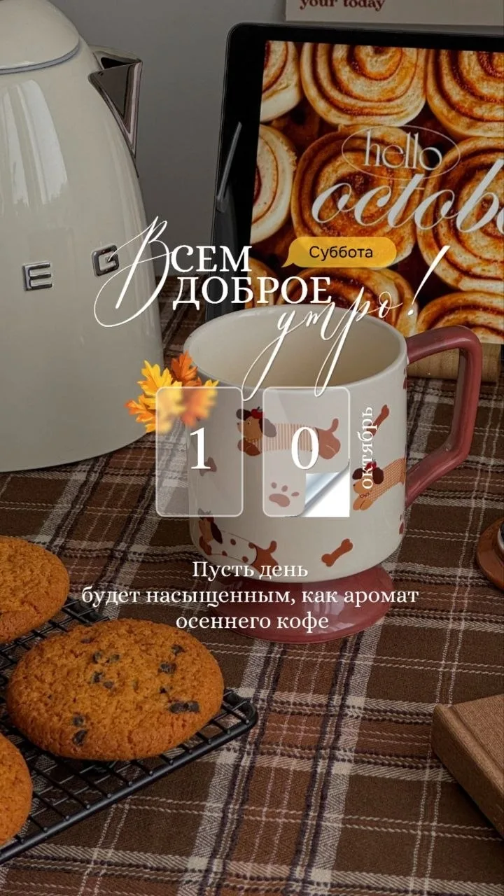 ☀🍁☕Доброе утро. Счастье похоже на свет рассвета, каждый день разное. Живите, улыбайтес...