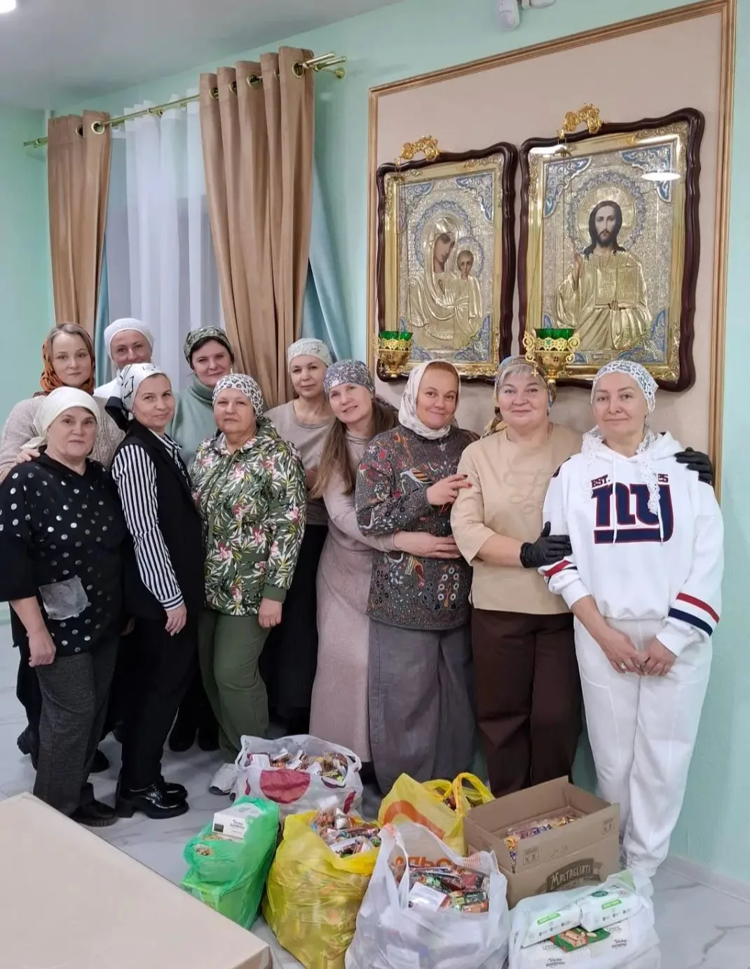 💐Благодарим от всей души прихожан и тружениц Кафедрального Собора Преподобного Сергия ...