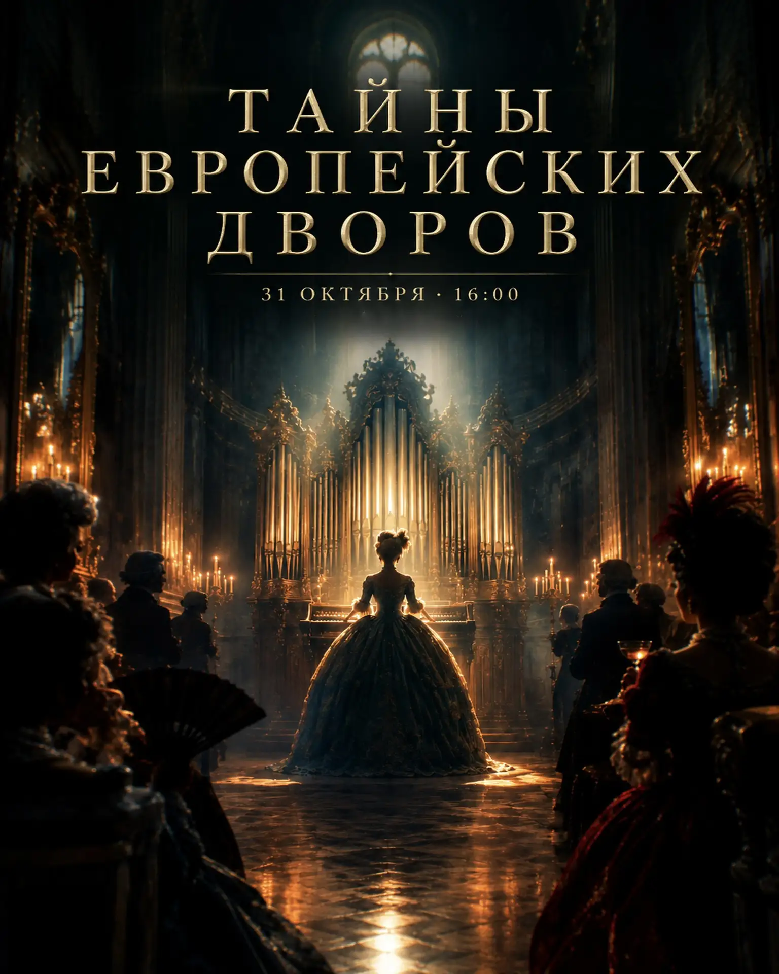 🕯 «Тайны европейских дворов» - концерт, который звучит как детектив