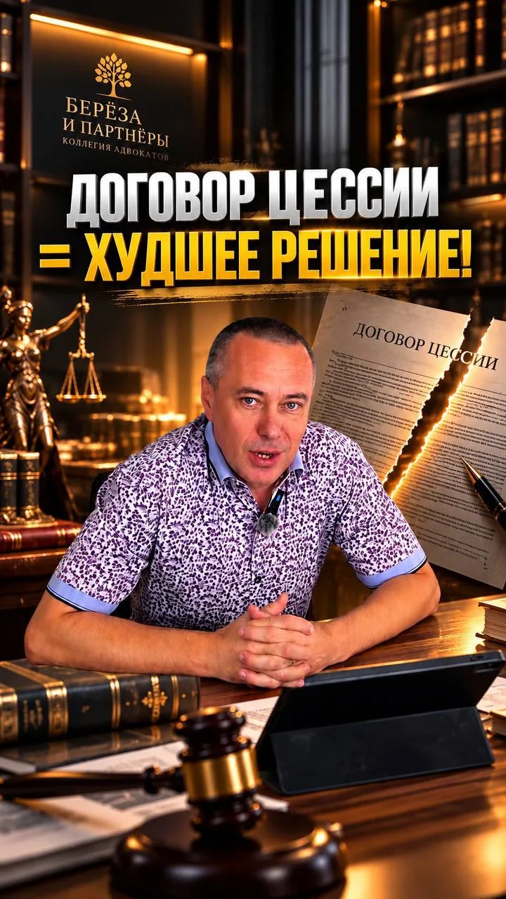 📣ДОГОВОР ЦЕССИИ = ХУДШЕЕ РЕШЕНИЕ?