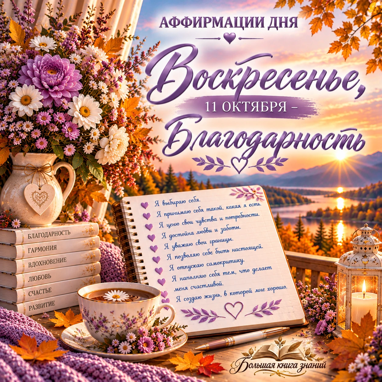 🔥 Аффирмации дня