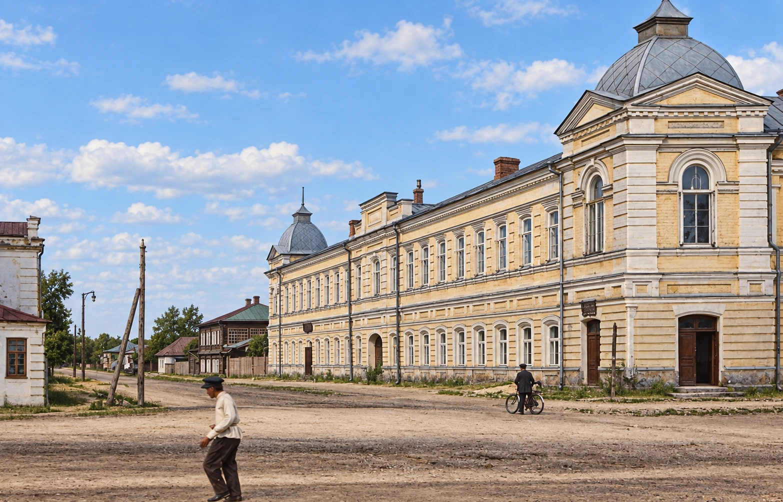 Мещанская улица и дом Куранова