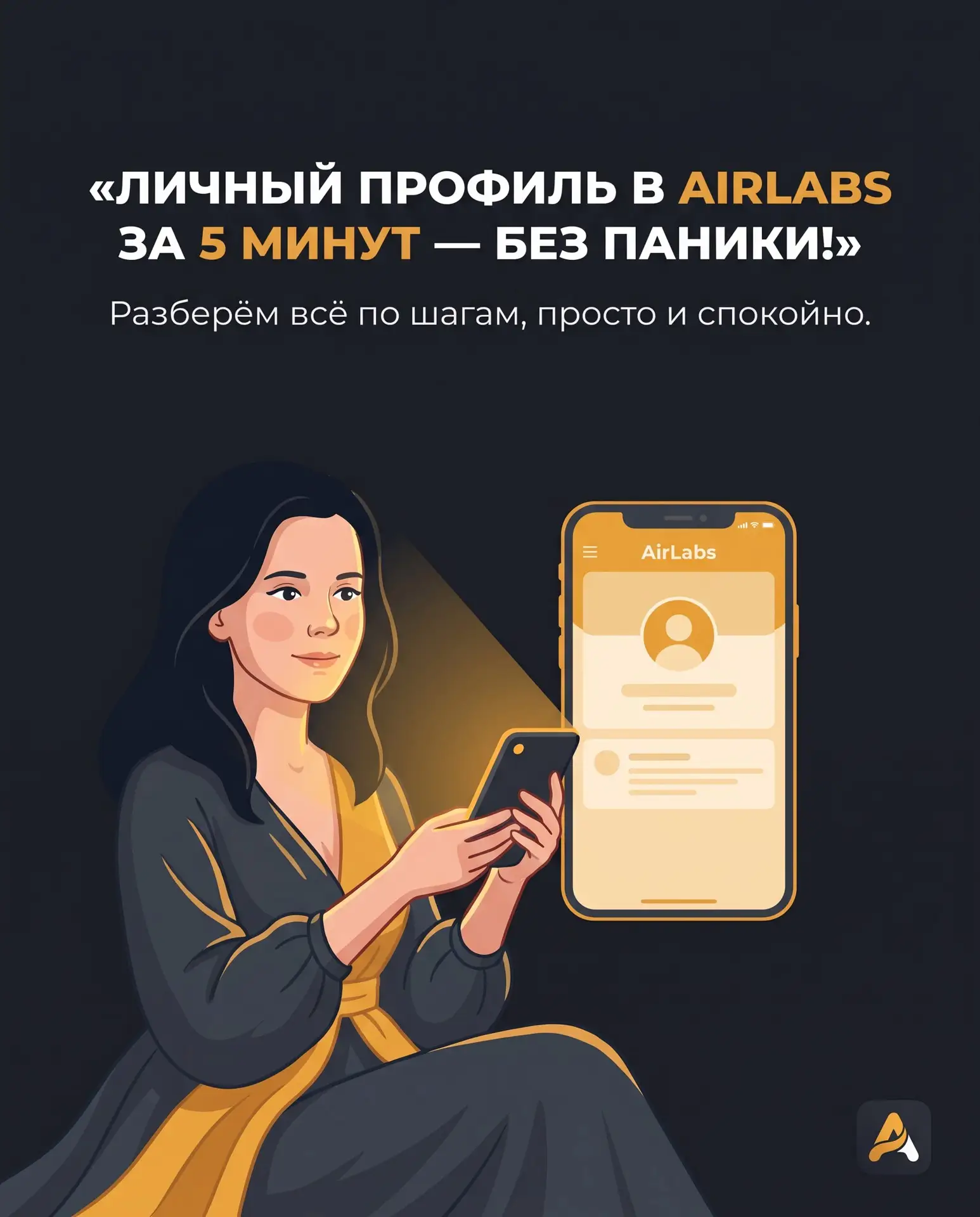 Ребята, а вы знали, что свой профиль в AirLabs можно собрать без всякой паники — просто...
