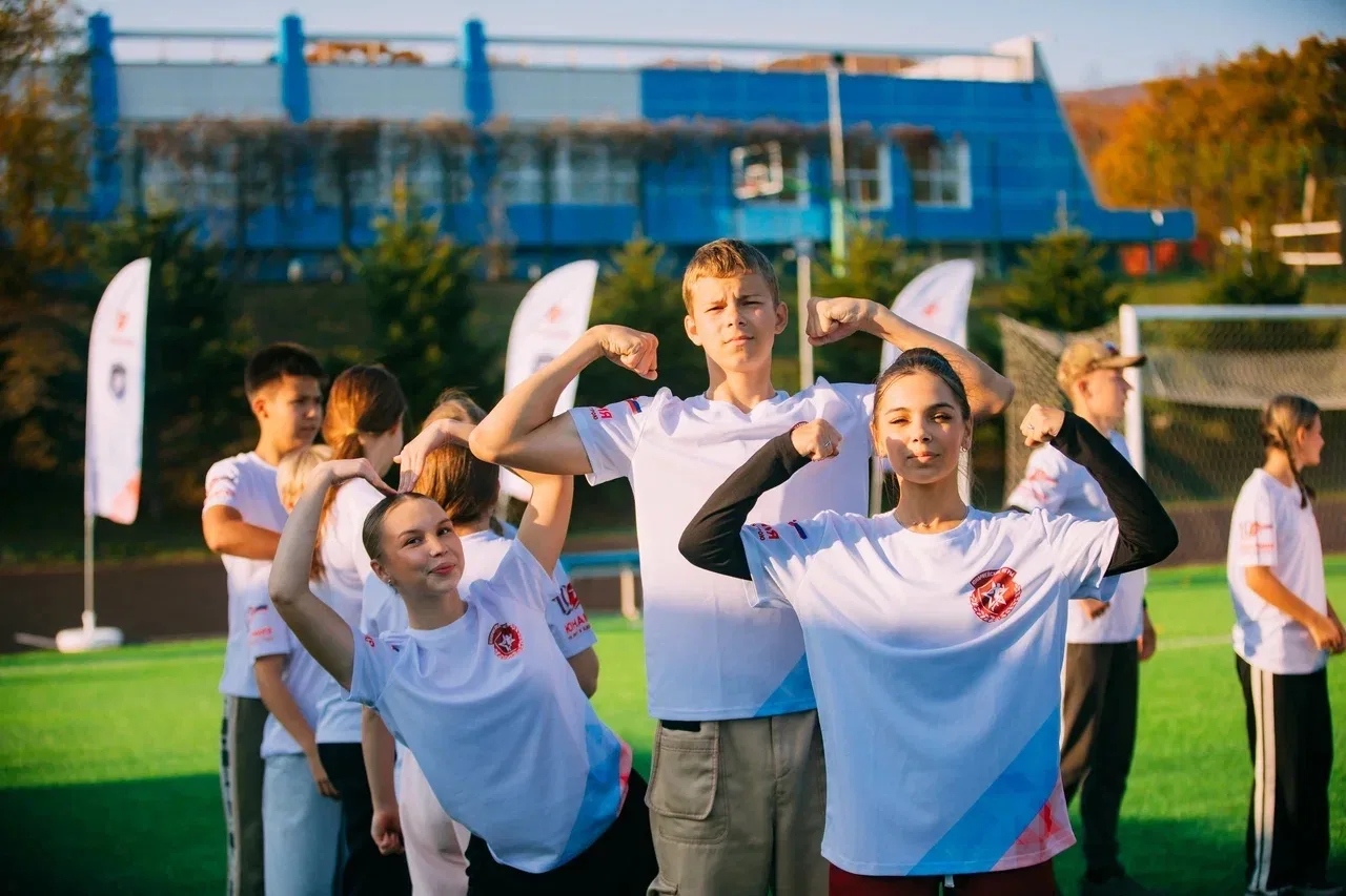 Юнармейцы в работе💪🏻