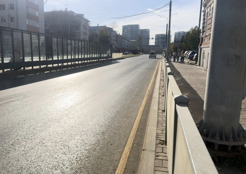 🚧В Перми завершился ремонт 460 метров улицы Революции