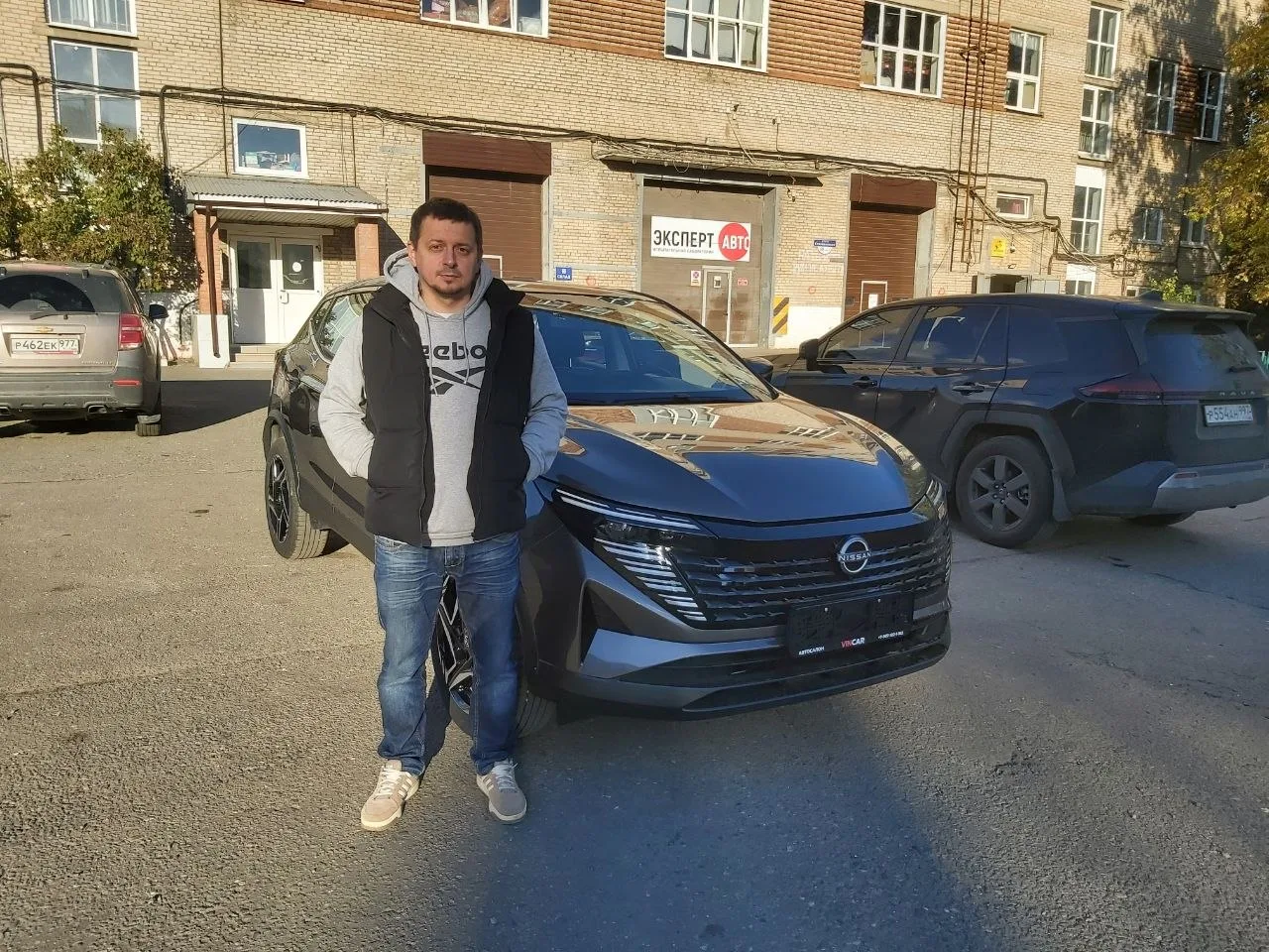 Ещё одна выдача сегодня — Дмитрий забирает свой Nissan Qashqai 🚘