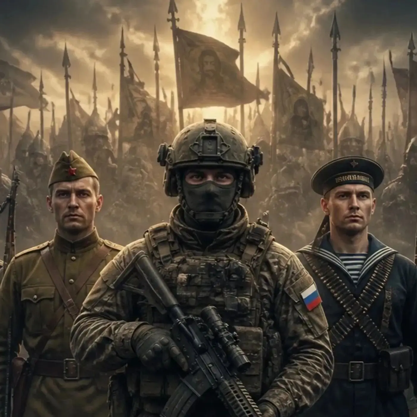 На рассвете пустеет казарма,