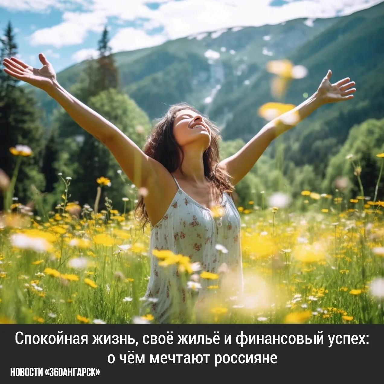 Почти каждый третий житель России хотел бы прежде всего жить спокойно и чувствовать себ...