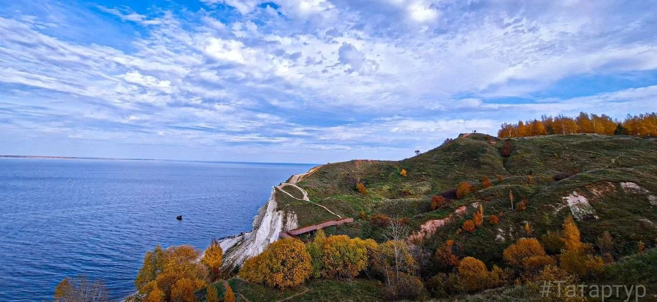 🍁 Великолепная золотая осень в Камском Устье