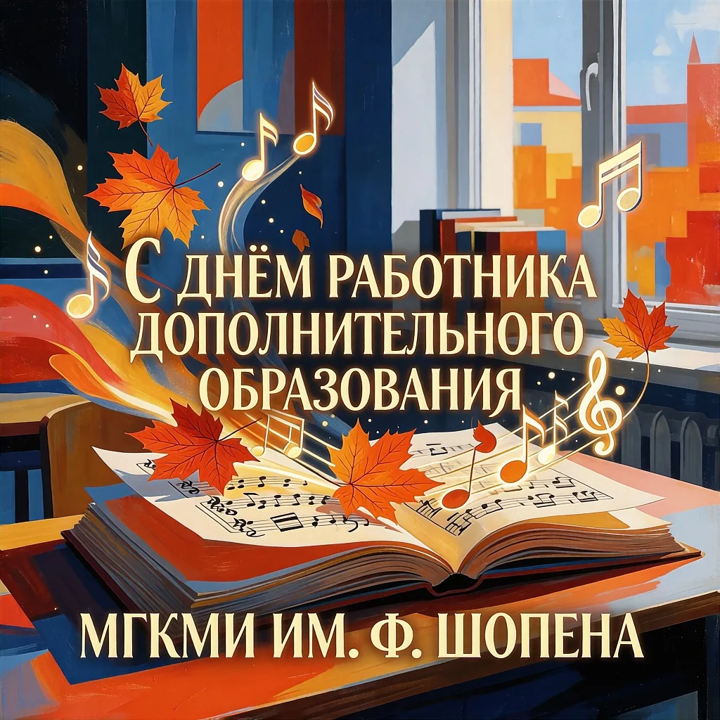 🎵 8 октября — День работника дополнительного образования!