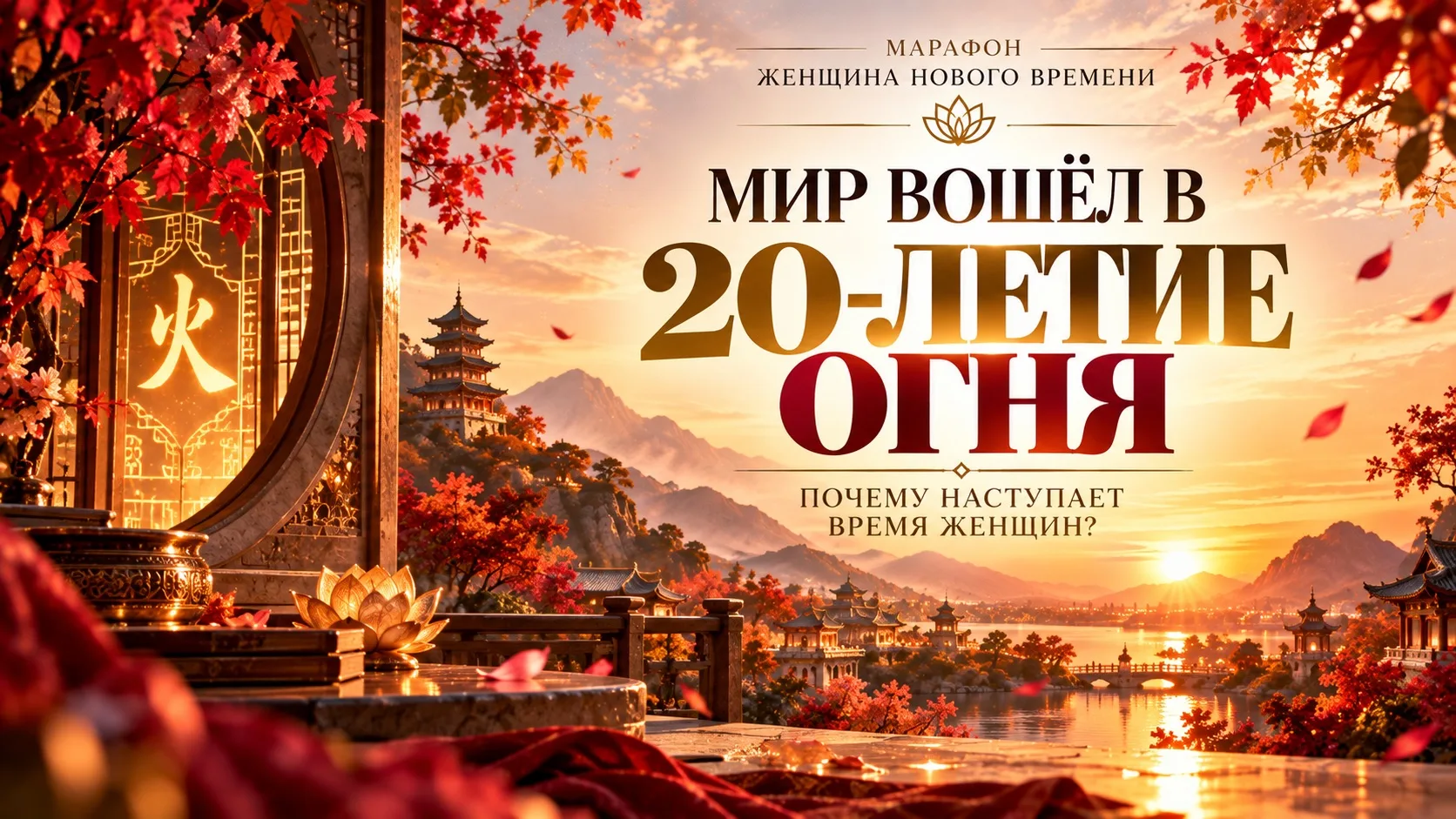 ПОЧЕМУ НАСТУПАЕТ ВРЕМЯ ЖЕНЩИН? Мир вошёл в 20-летие Огня🔥