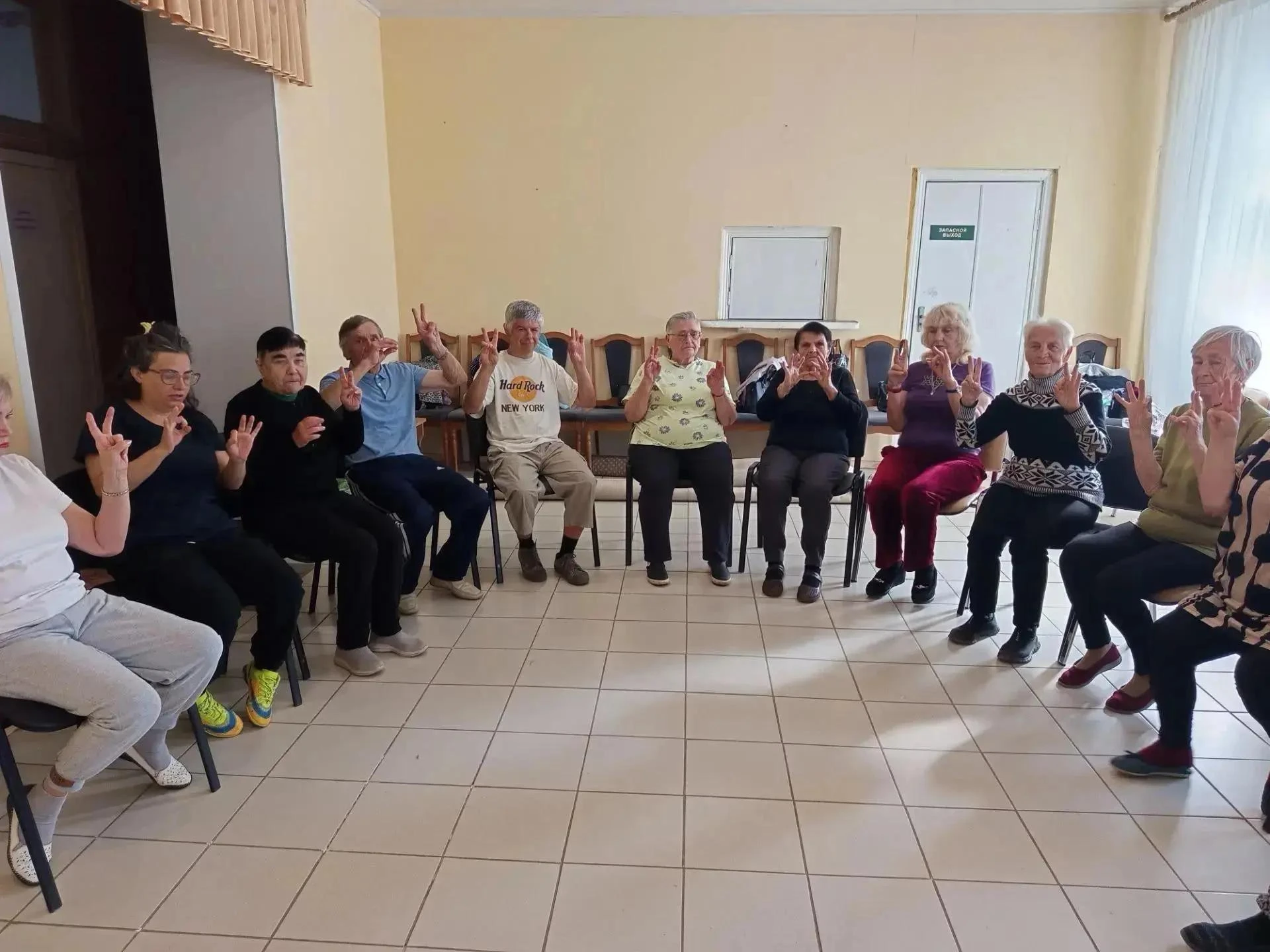 В Центре социального обслуживания населения Горловки набирает популярность нейрогимнастика