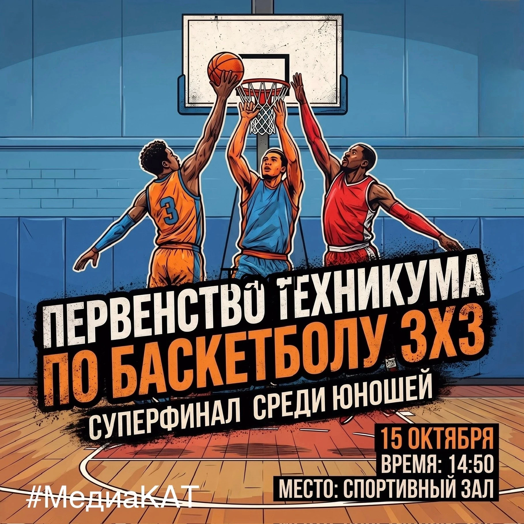 Внимание, болельщики и спортсмены! 🏀
