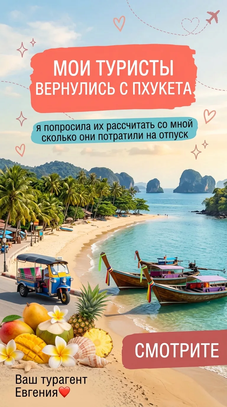 МОИ ТУРИСТЫ ВЕРНУЛИСЬ С ПХУКЕТА 🌴