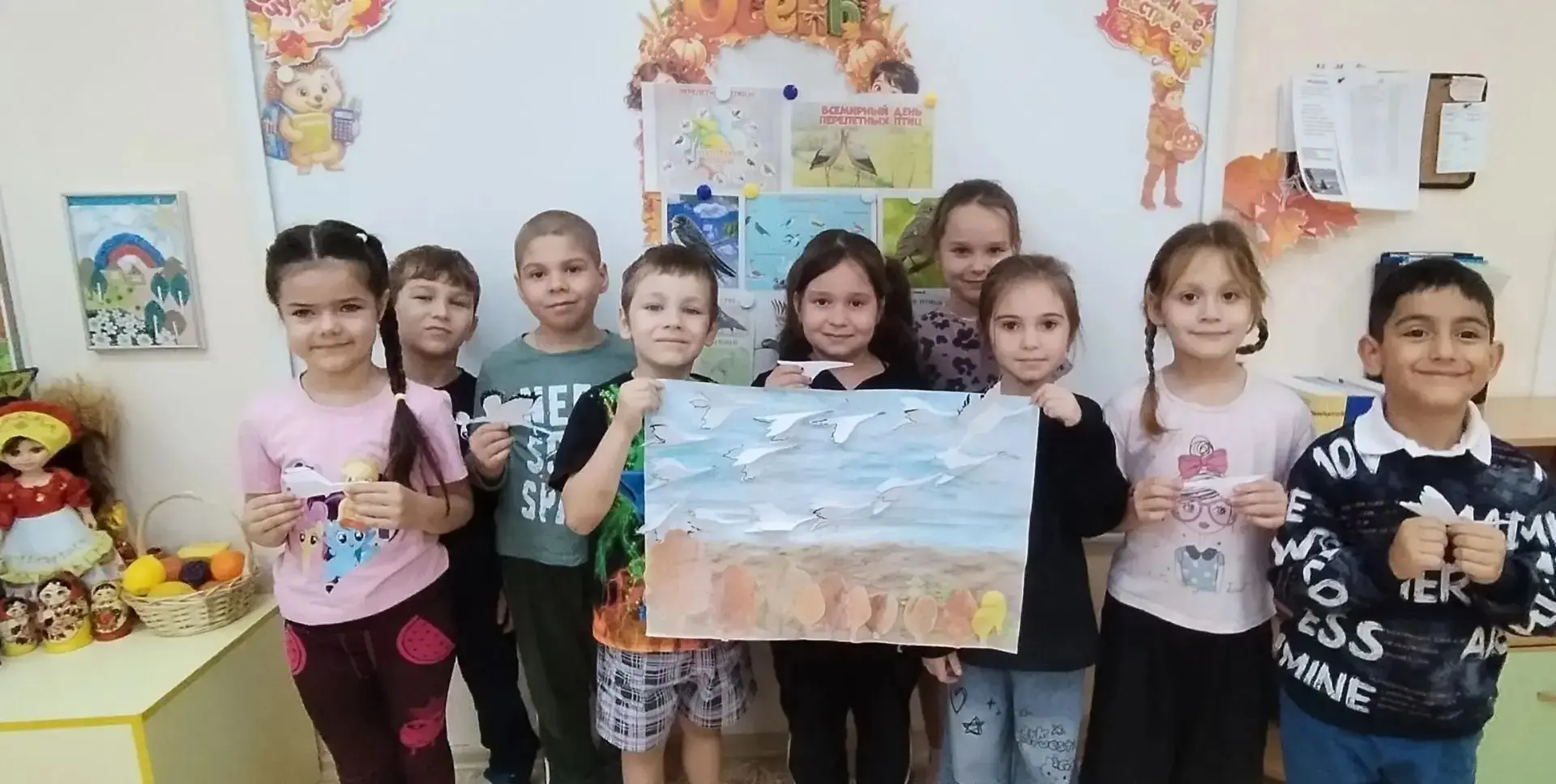 🎉 В подготовительной группе «Семицветик » прошло занятие, посвящённое Дню перелётных п...
