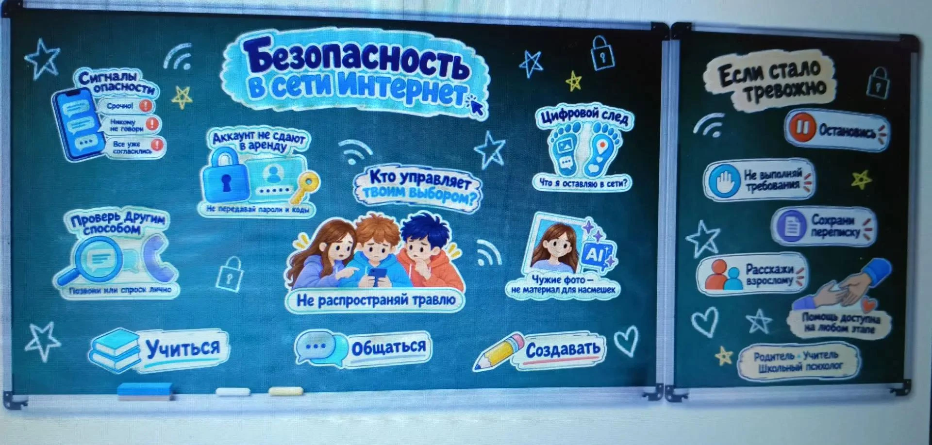 🌐 Разговор о важном: безопасность в сети Интернет 🌐