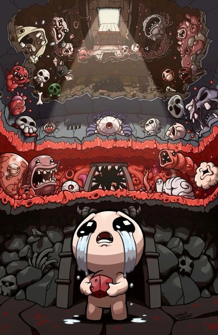 ⭐ ОБОИ The binding of isaac