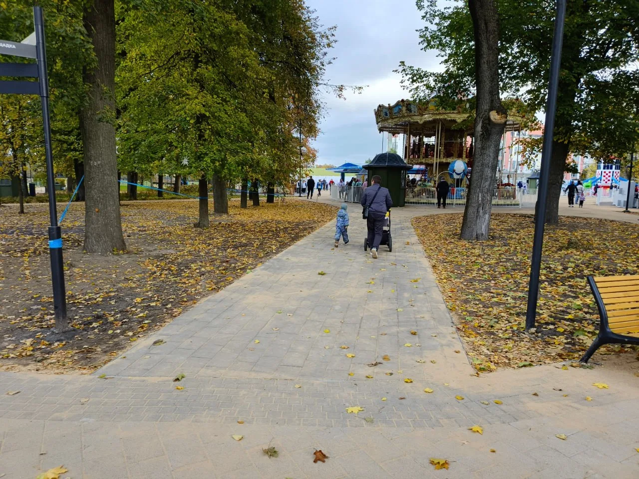Городской сад продолжают дорабатывать в процессе эксплуатации.